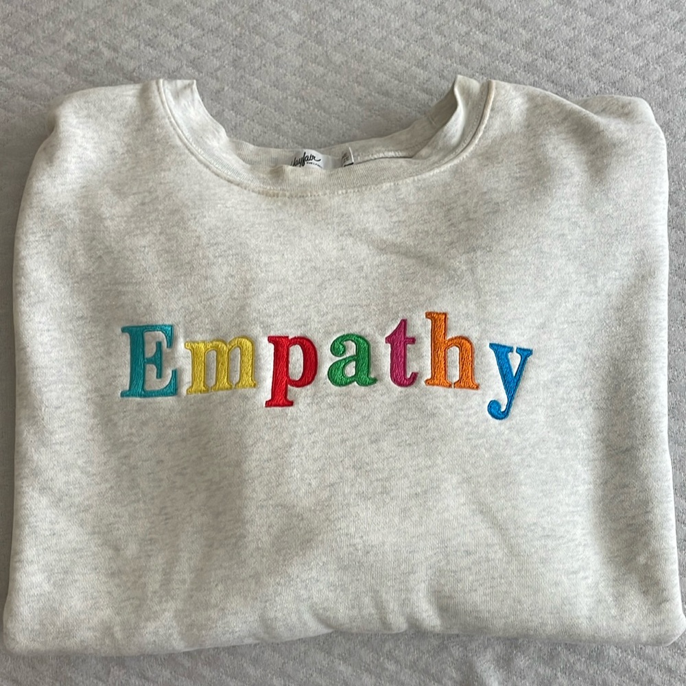 Mayfair empathy sweatshirt